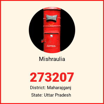 Mishraulia pin code, district Maharajganj in Uttar Pradesh