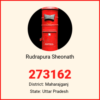 Rudrapura Sheonath pin code, district Maharajganj in Uttar Pradesh