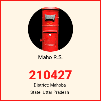 Maho R.S. pin code, district Mahoba in Uttar Pradesh