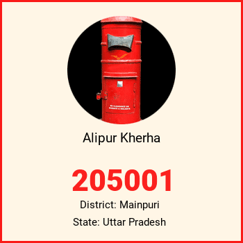 Alipur Kherha pin code, district Mainpuri in Uttar Pradesh
