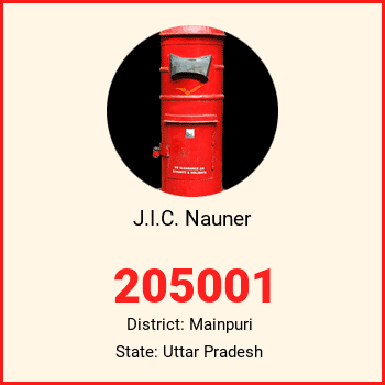 J.I.C. Nauner pin code, district Mainpuri in Uttar Pradesh