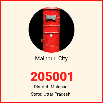 Mainpuri City pin code, district Mainpuri in Uttar Pradesh