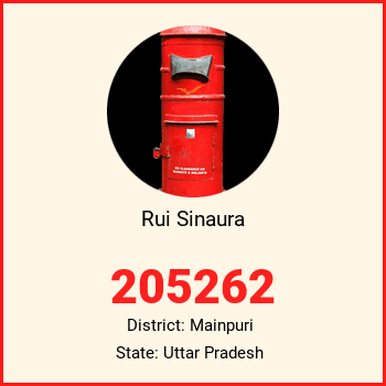 Rui Sinaura pin code, district Mainpuri in Uttar Pradesh