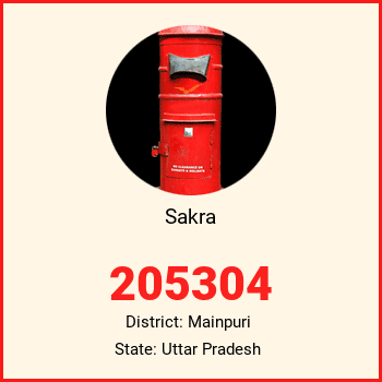 Sakra pin code, district Mainpuri in Uttar Pradesh