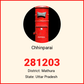 Chhinparai pin code, district Mathura in Uttar Pradesh