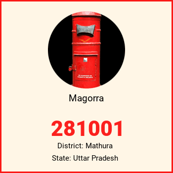 Magorra pin code, district Mathura in Uttar Pradesh