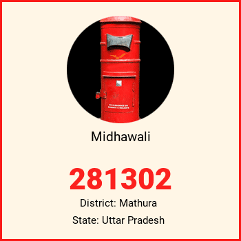 Midhawali pin code, district Mathura in Uttar Pradesh