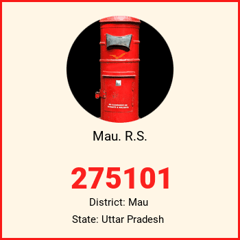 Mau. R.S. pin code, district Mau in Uttar Pradesh