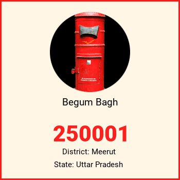 Begum Bagh pin code, district Meerut in Uttar Pradesh