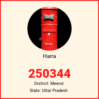 Harra pin code, district Meerut in Uttar Pradesh