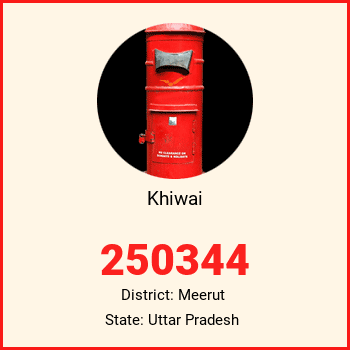 Khiwai pin code, district Meerut in Uttar Pradesh