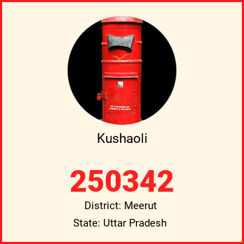 Kushaoli pin code, district Meerut in Uttar Pradesh