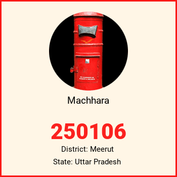 Machhara pin code, district Meerut in Uttar Pradesh