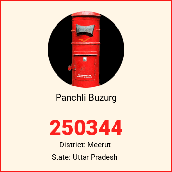 Panchli Buzurg pin code, district Meerut in Uttar Pradesh