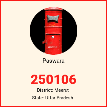 Paswara pin code, district Meerut in Uttar Pradesh