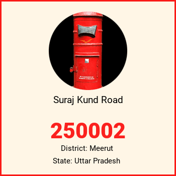Suraj Kund Road pin code, district Meerut in Uttar Pradesh