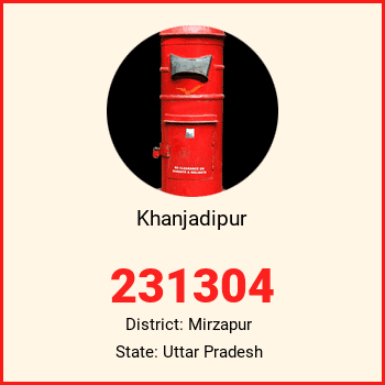 Khanjadipur pin code, district Mirzapur in Uttar Pradesh