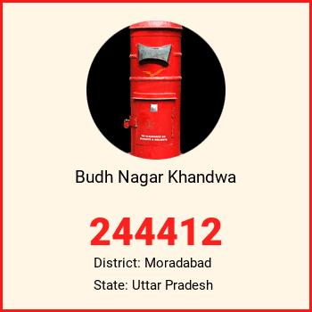 Budh Nagar Khandwa pin code, district Moradabad in Uttar Pradesh