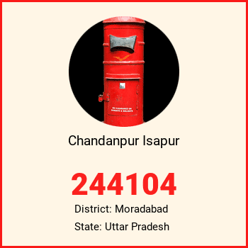 Chandanpur Isapur pin code, district Moradabad in Uttar Pradesh