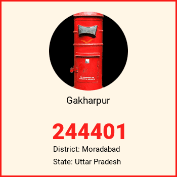 Gakharpur pin code, district Moradabad in Uttar Pradesh