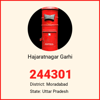 Hajaratnagar Garhi pin code, district Moradabad in Uttar Pradesh
