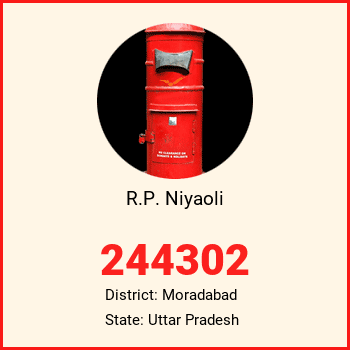 R.P. Niyaoli pin code, district Moradabad in Uttar Pradesh