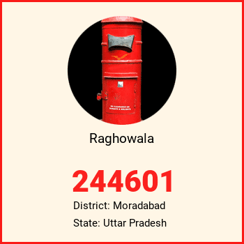 Raghowala pin code, district Moradabad in Uttar Pradesh