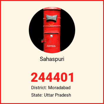 Sahaspuri pin code, district Moradabad in Uttar Pradesh