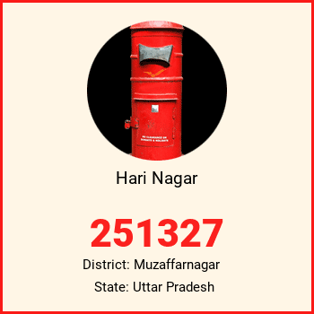 Hari Nagar pin code, district Muzaffarnagar in Uttar Pradesh