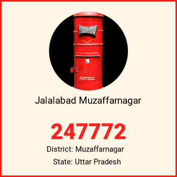Jalalabad Muzaffarnagar pin code, district Muzaffarnagar in Uttar Pradesh