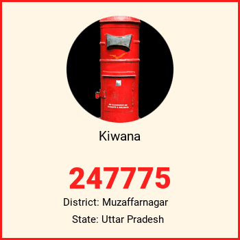 Kiwana pin code, district Muzaffarnagar in Uttar Pradesh