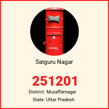 Satguru Nagar pin code, district Muzaffarnagar in Uttar Pradesh