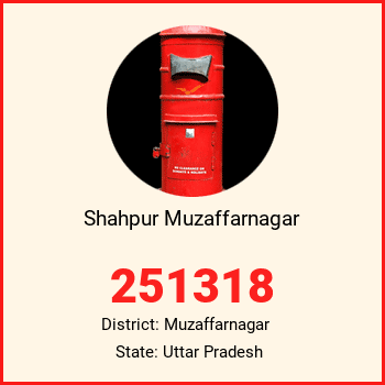 Shahpur Muzaffarnagar pin code, district Muzaffarnagar in Uttar Pradesh