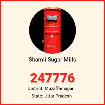 Shamli Sugar Mills pin code, district Muzaffarnagar in Uttar Pradesh