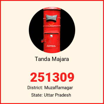 Tanda Majara pin code, district Muzaffarnagar in Uttar Pradesh
