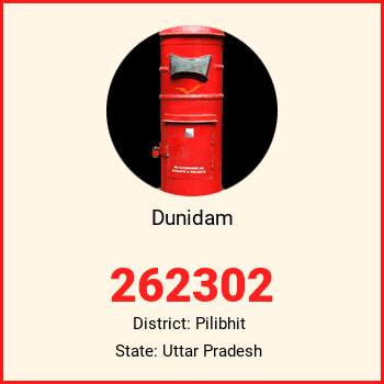Dunidam pin code, district Pilibhit in Uttar Pradesh
