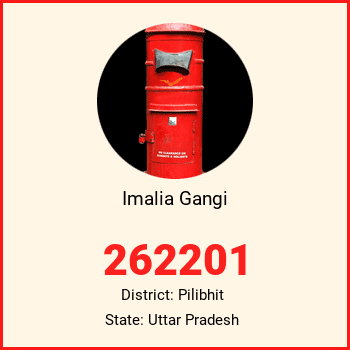 Imalia Gangi pin code, district Pilibhit in Uttar Pradesh