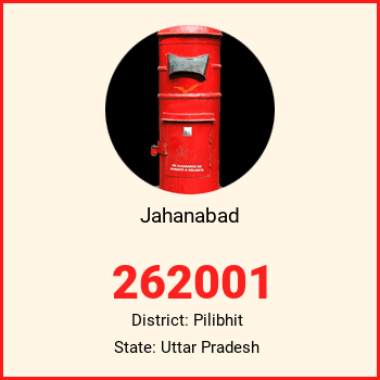 Jahanabad pin code, district Pilibhit in Uttar Pradesh