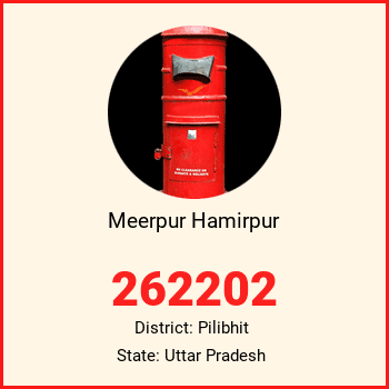 Meerpur Hamirpur pin code, district Pilibhit in Uttar Pradesh