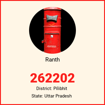 Ranth pin code, district Pilibhit in Uttar Pradesh