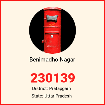 Benimadho Nagar pin code, district Pratapgarh in Uttar Pradesh