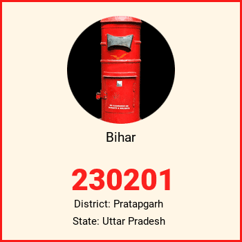 Bihar pin code, district Pratapgarh in Uttar Pradesh