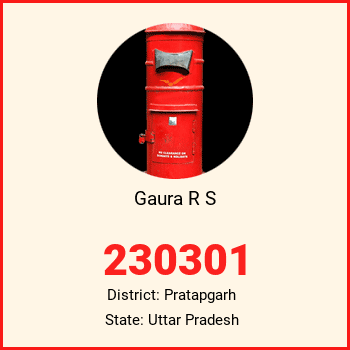 Gaura R S pin code, district Pratapgarh in Uttar Pradesh