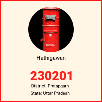 Hathigawan pin code, district Pratapgarh in Uttar Pradesh