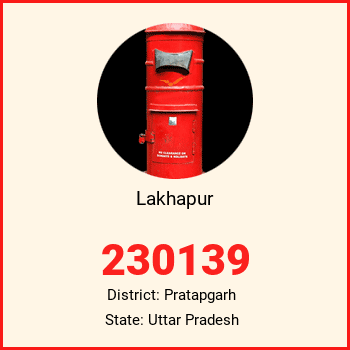 Lakhapur pin code, district Pratapgarh in Uttar Pradesh