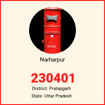 Narharpur pin code, district Pratapgarh in Uttar Pradesh