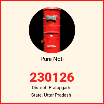 Pure Noti pin code, district Pratapgarh in Uttar Pradesh