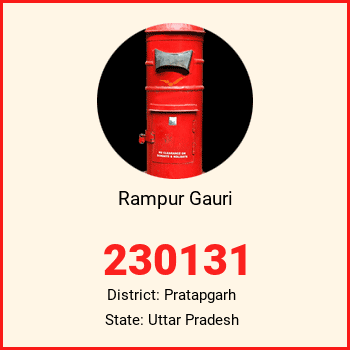 Rampur Gauri pin code, district Pratapgarh in Uttar Pradesh