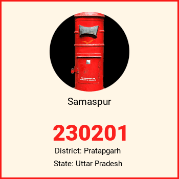 Samaspur pin code, district Pratapgarh in Uttar Pradesh