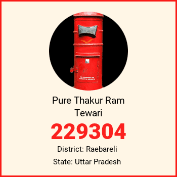 Pure Thakur Ram Tewari pin code, district Raebareli in Uttar Pradesh